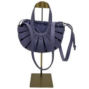 Bottega Veneta Small Shell Bag Purple! HOT HUGE DEMAND BAG! Calfskin Leather